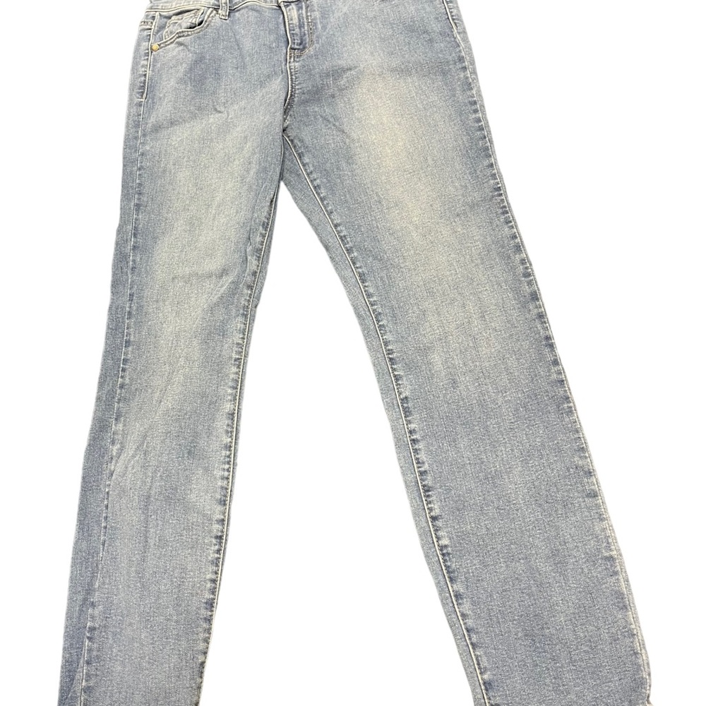 Buffalo David Bitton Jeans Womens 8/29 Blue Aubrey Mid-Rise Soft Ankle Grazer - Picture 2 of 15